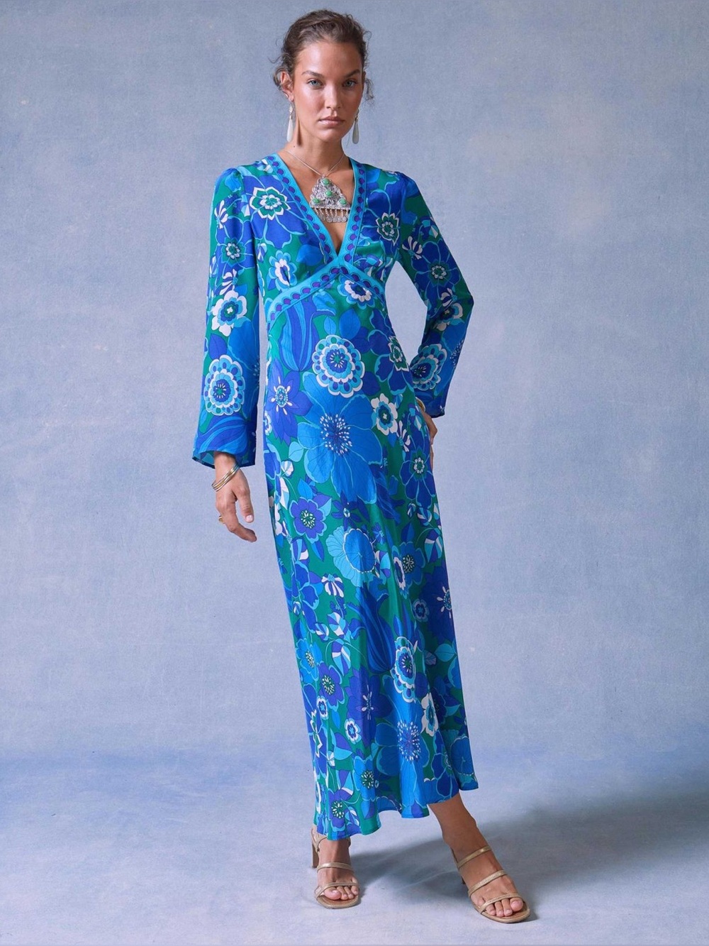 NWOT - Rixo Tania Midi Dress